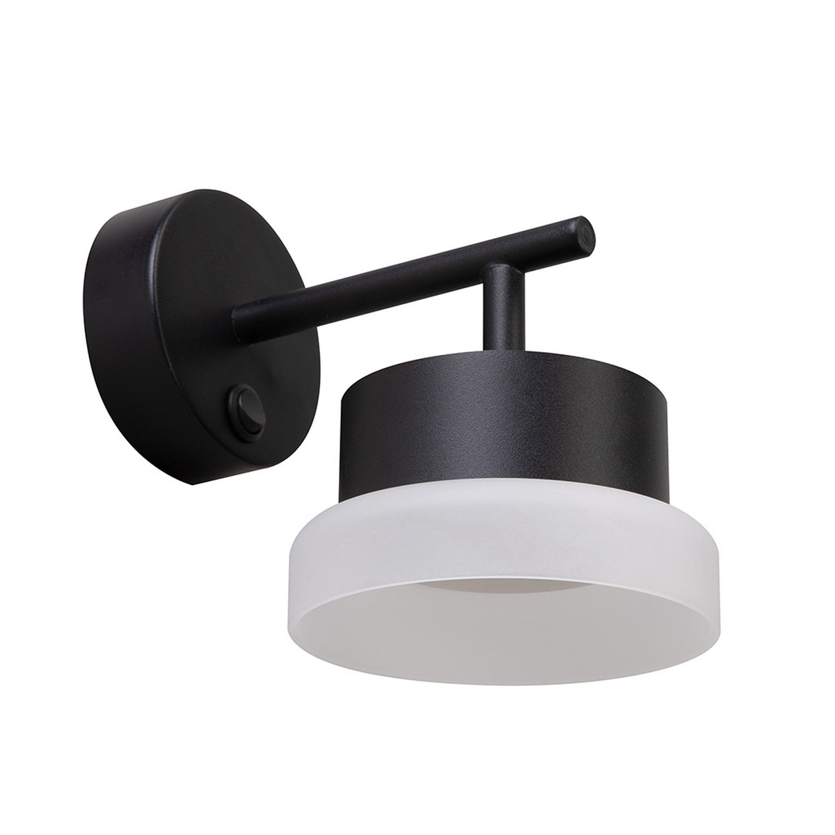 Накладные светодиодные светильники Светильник настенный Feron HL4600 OPAL 12W GX53 черный 51685 