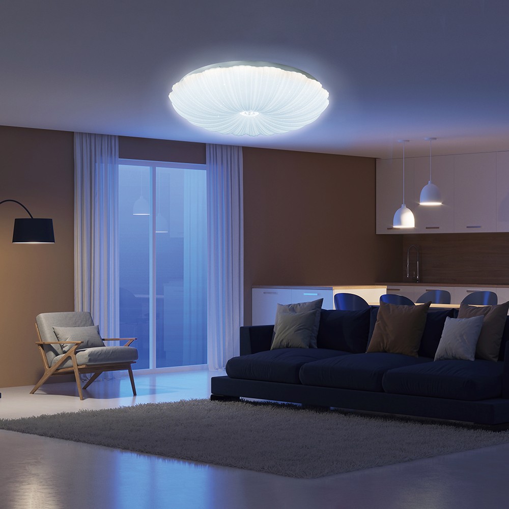 Управляемые светодиодные светильники и люстры Светодиодный управляемый светильник Feron AL4051 тарелка 72W 3000К-6000K 41236 