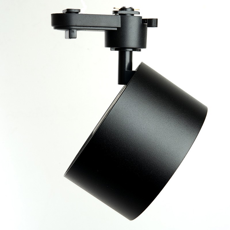 Трековые светодиодные светильники Светильник Feron AL166 трековый на шинопровод под лампу GX70 черный 48545 