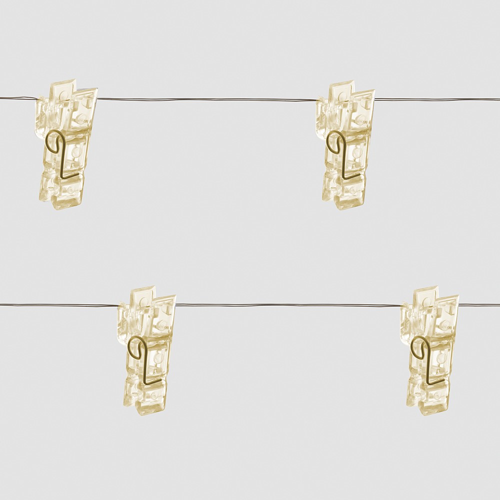 Гирлянда линейная Feron CL573 Прищепки статичная 1.8м USB 2700K 41650