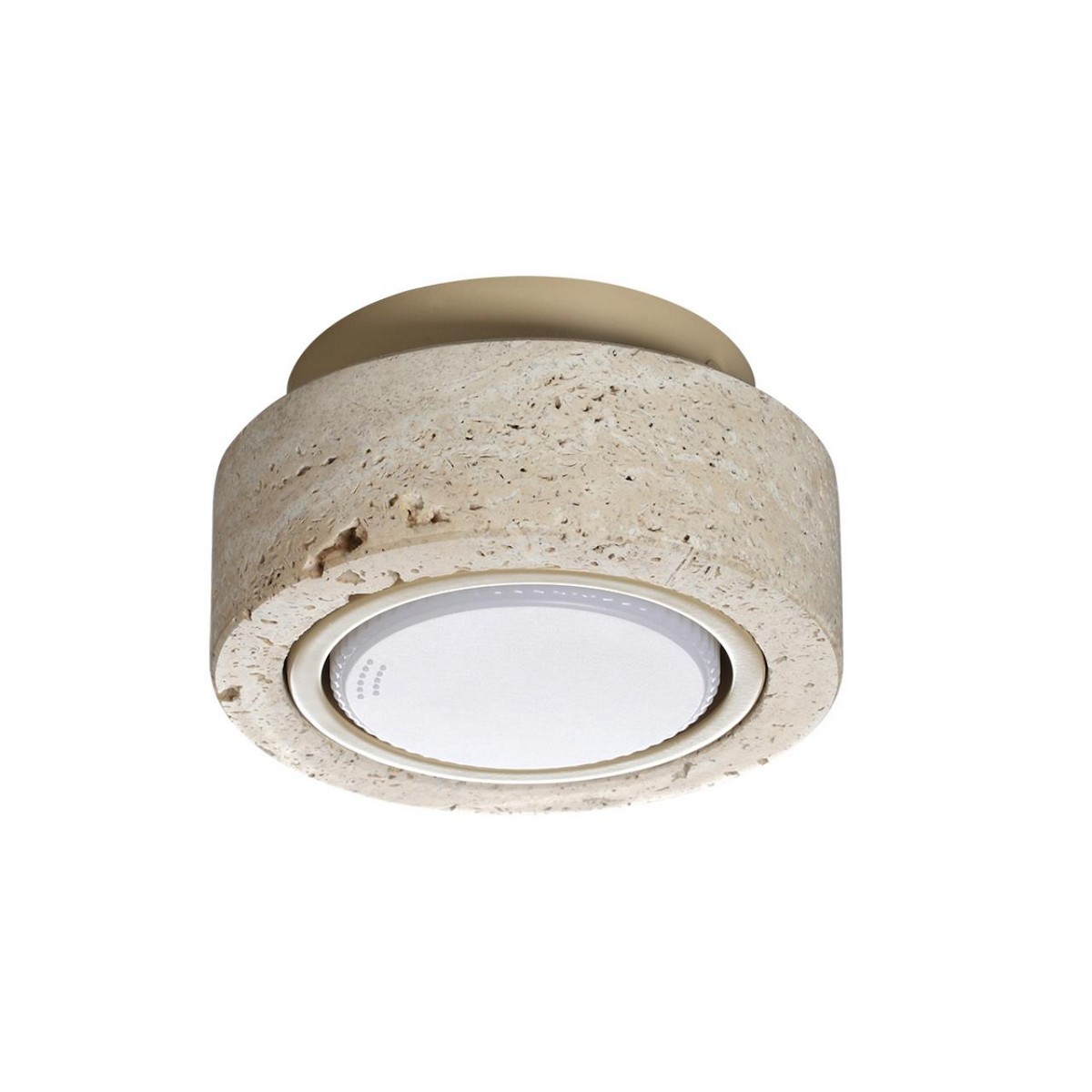 Накладные светодиодные светильники Потолочный светильник ODEON LIGHT 6625/1C TRAVERTINO GX53 LED 