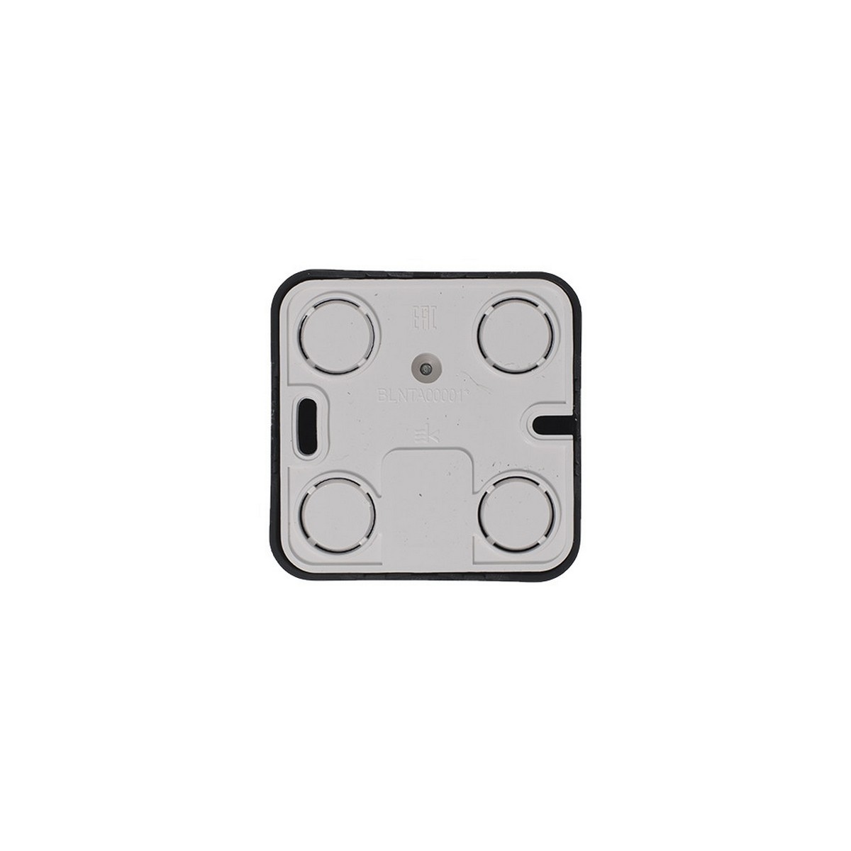 Blanca антрацит розетки и выключатели Розетка SE Blanca TV Антрацит наружный изолир. пластина BLNTA000016