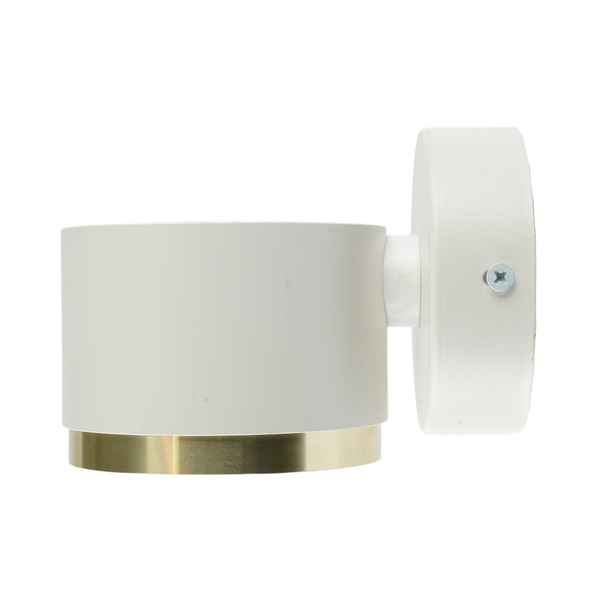 Накладные светодиодные светильники Светильник настенный Feron HL4598 Barrel DUET GX53 белый + золото IP20 52020 