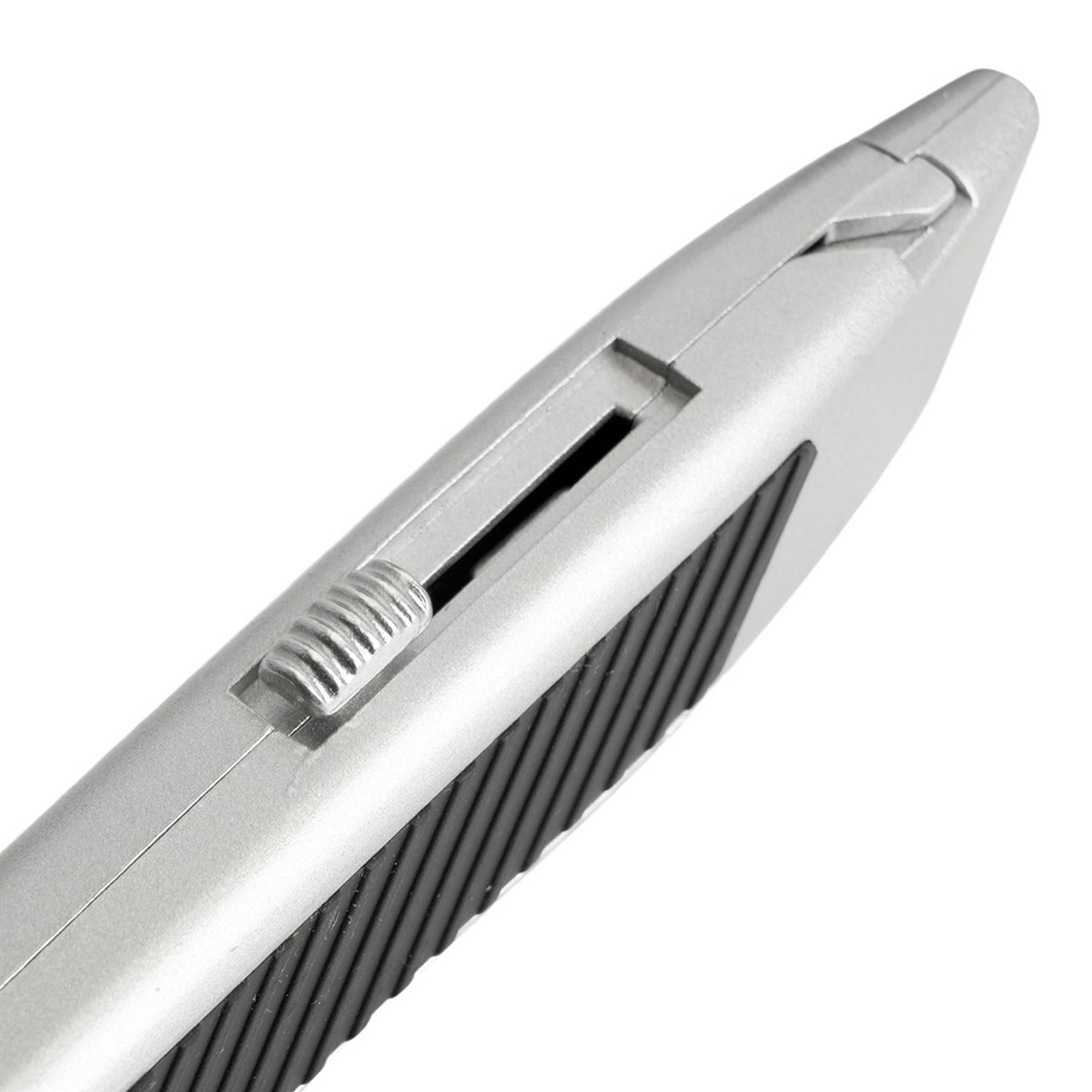 Нож строительно-монтажный с трапециевидным лезвием, 19 мм, 2 лезвия в рукоятке, GS, KMU-13-T 50200 фото