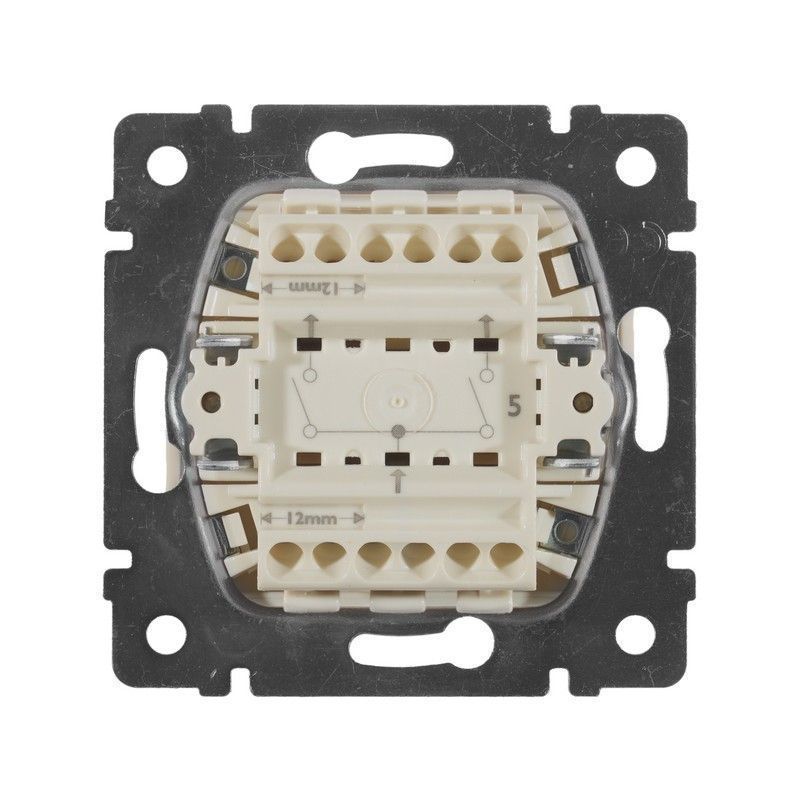 Legrand Valena Classic Кремовый Выключатель Legrand Valena Крем 2-клавишный 774305