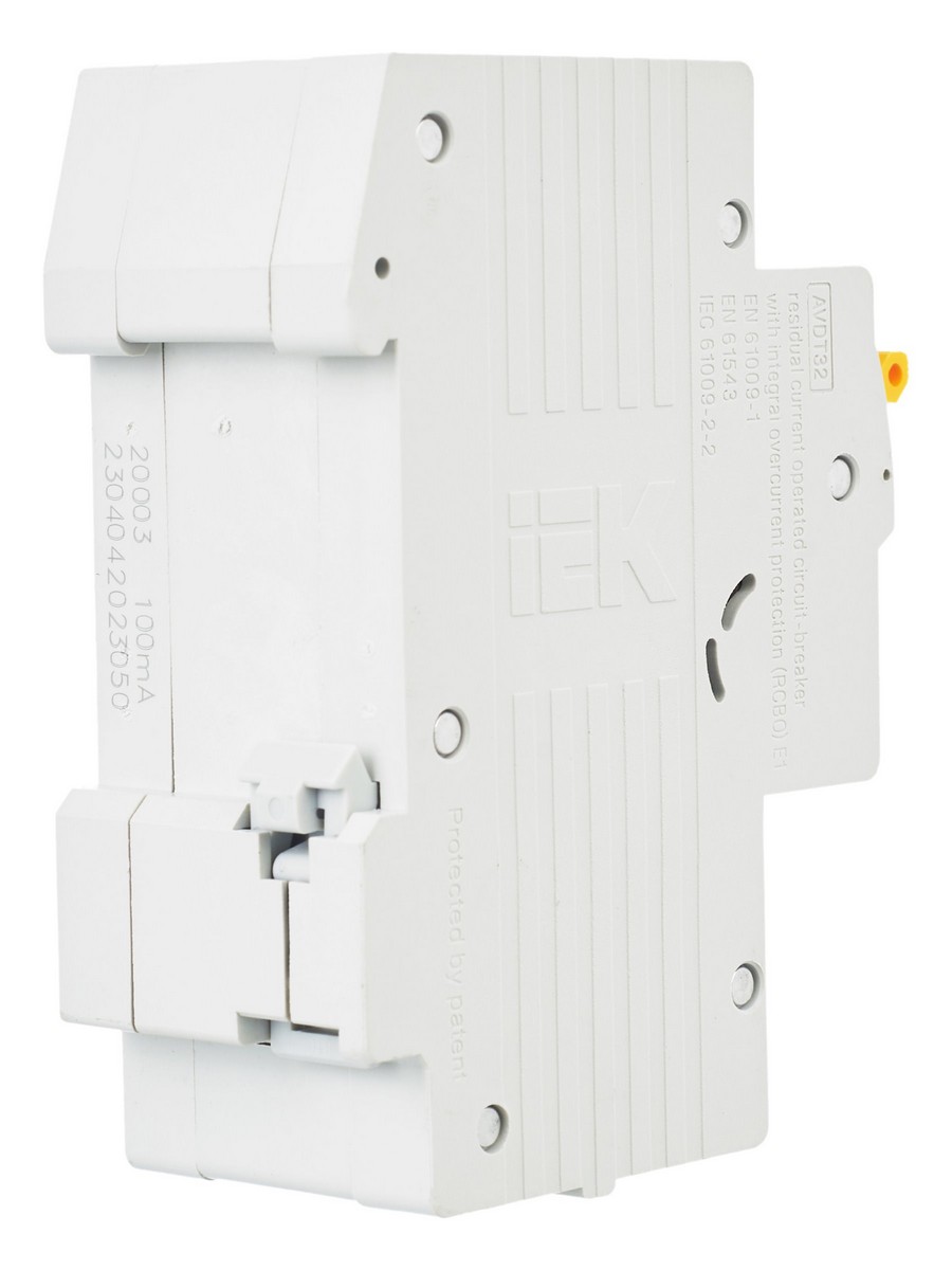 IEK Дифференциальный автоматический выключатель IEK KARAT АВДТ32 2P 50A 100мА MAD22-5-050-C-100 