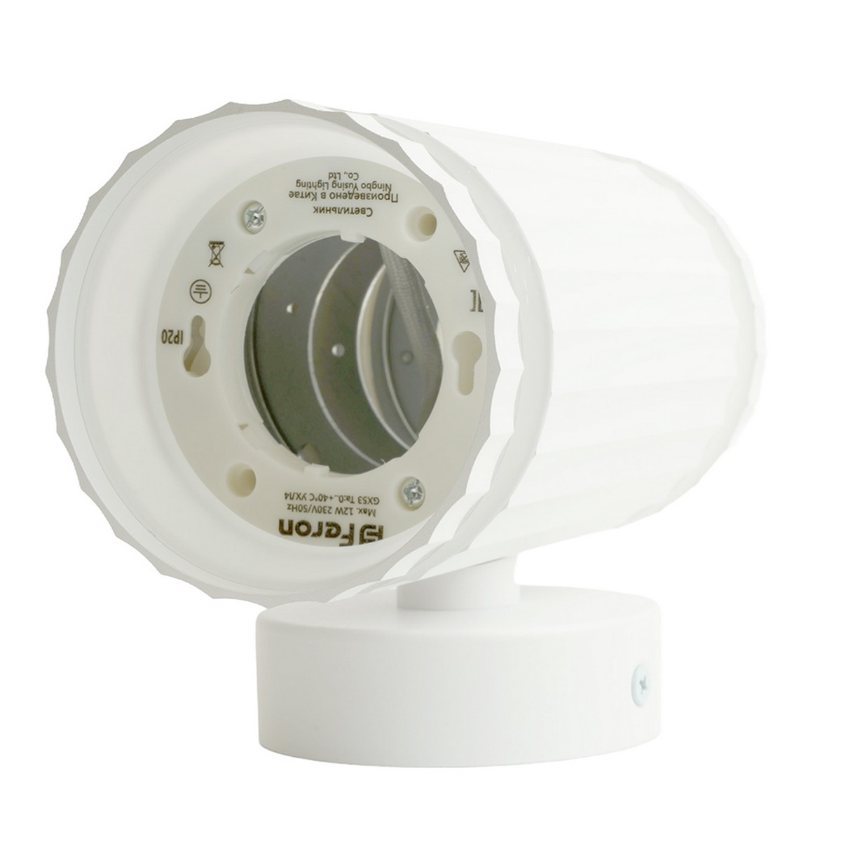 Накладные светодиодные светильники Светильник настенный Feron HL3690 OLYMPUS GX53 белый 48681 