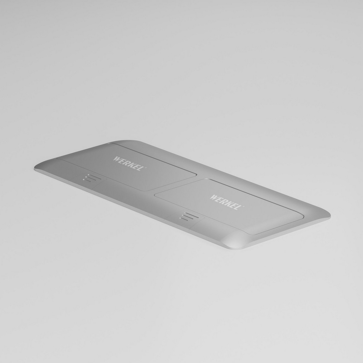 Werkel Серебряный механизмы Выдвижной блок Werkel Slot на 8 модулей (серебряный) W8078065