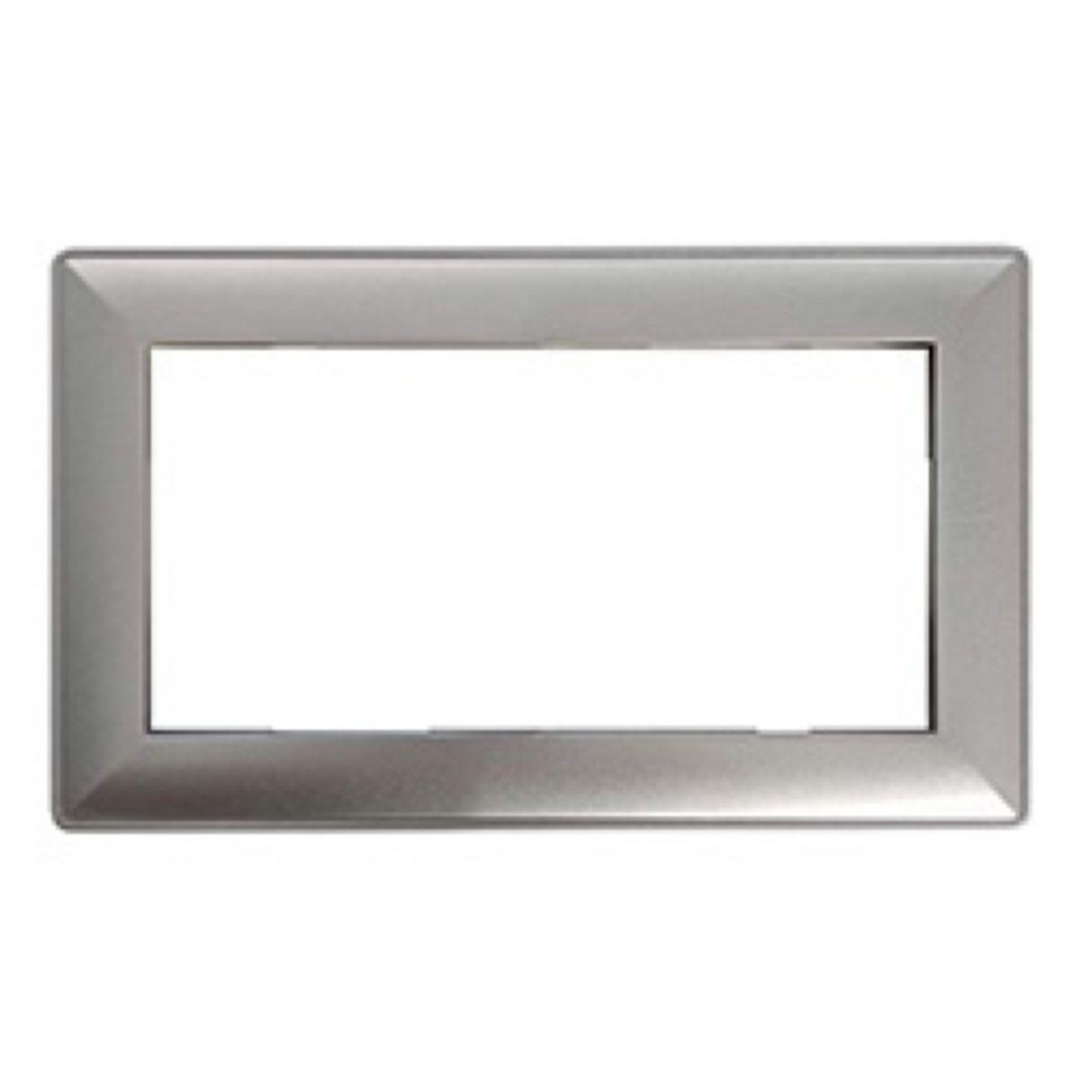 Катрин - Розетки и выключатели Stekker Рамка 2-местная (без перемычки) пластик STEKKER PFR00-7012-08 Катрин серебро 50048