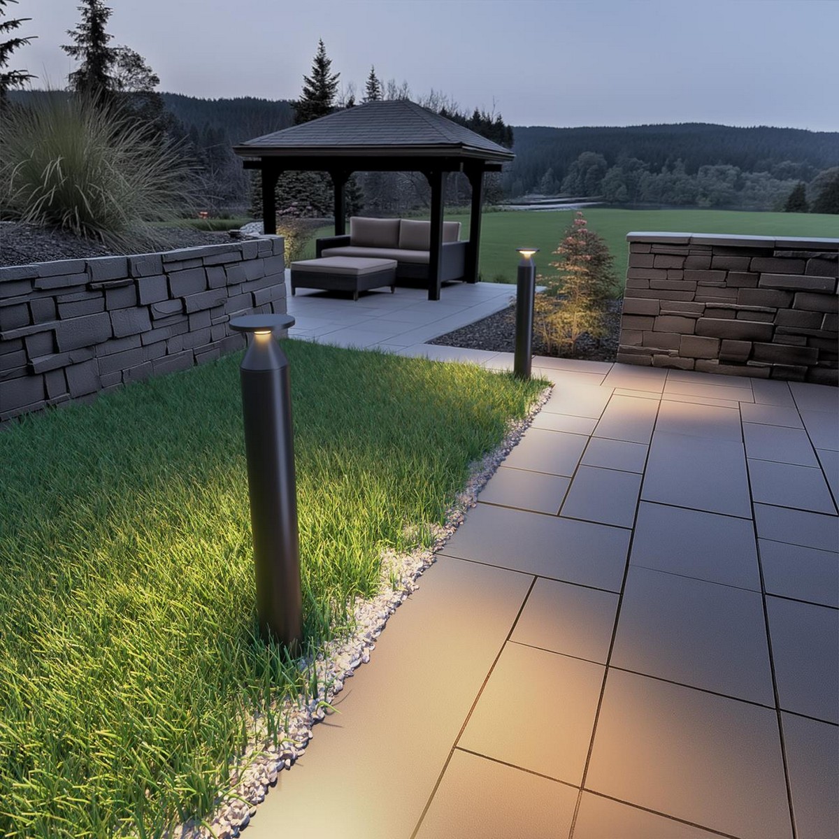 Светодиодные ландшафтные светильники Ландшафтный светильник ODEON LIGHT 7119/12GL COIL