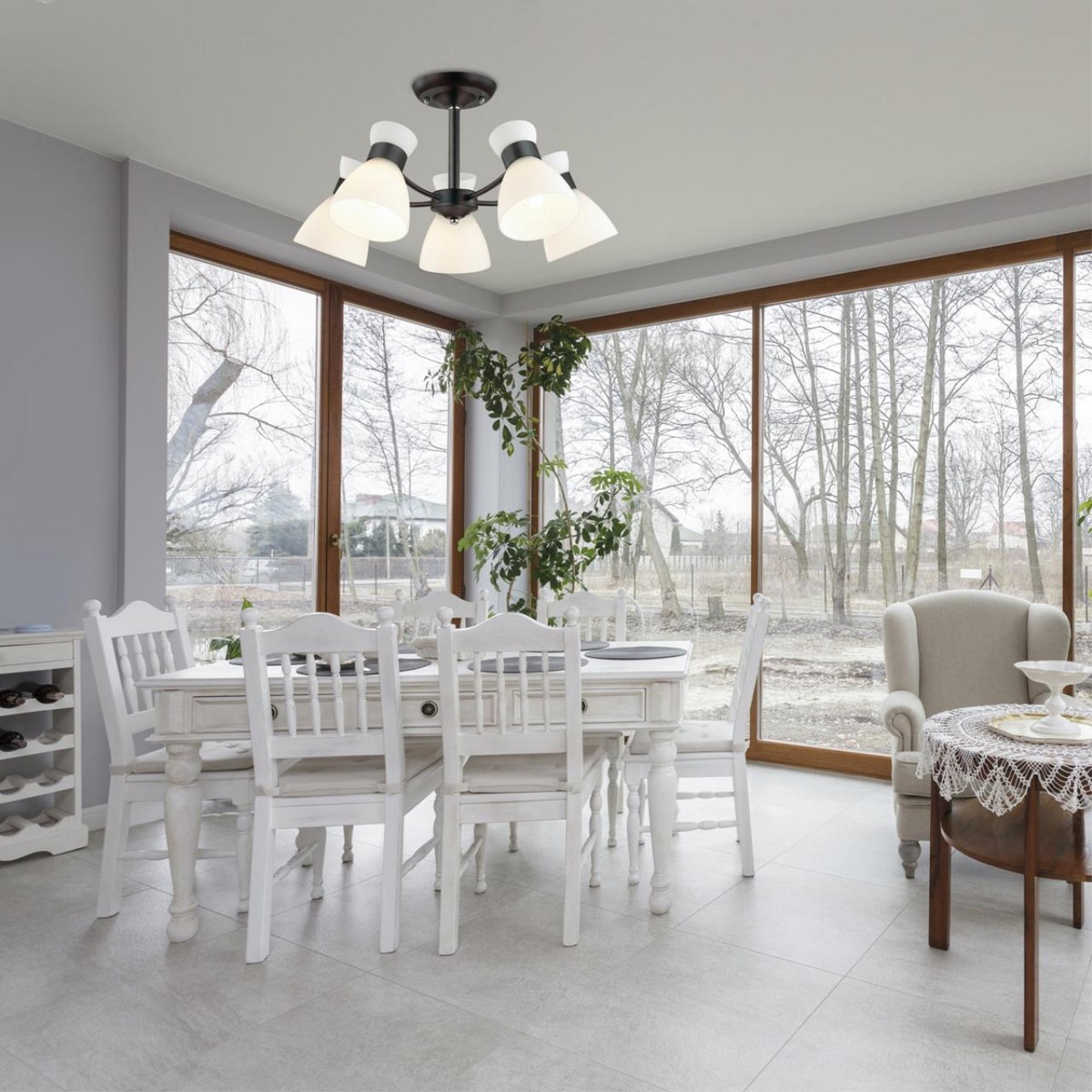 Люстры Люстра потолочная LUMION 4534/5C WILMA 