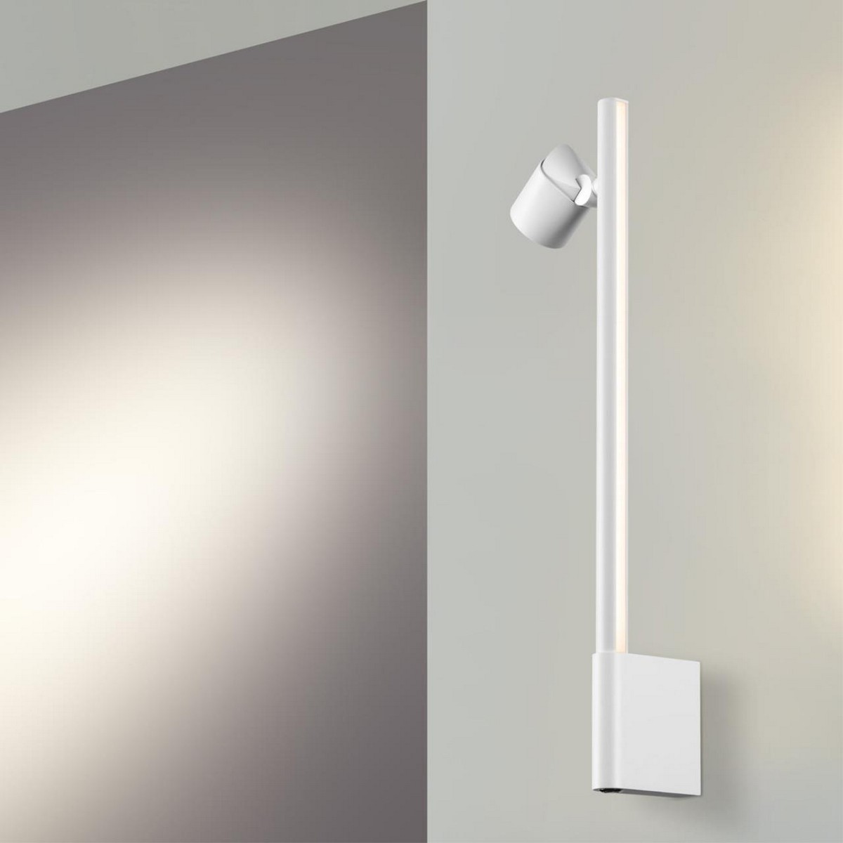 Накладные светодиодные светильники Светильник настенный светодиодный диммируемый со сменой режимов работы NOVOTECH FERMO 359312 