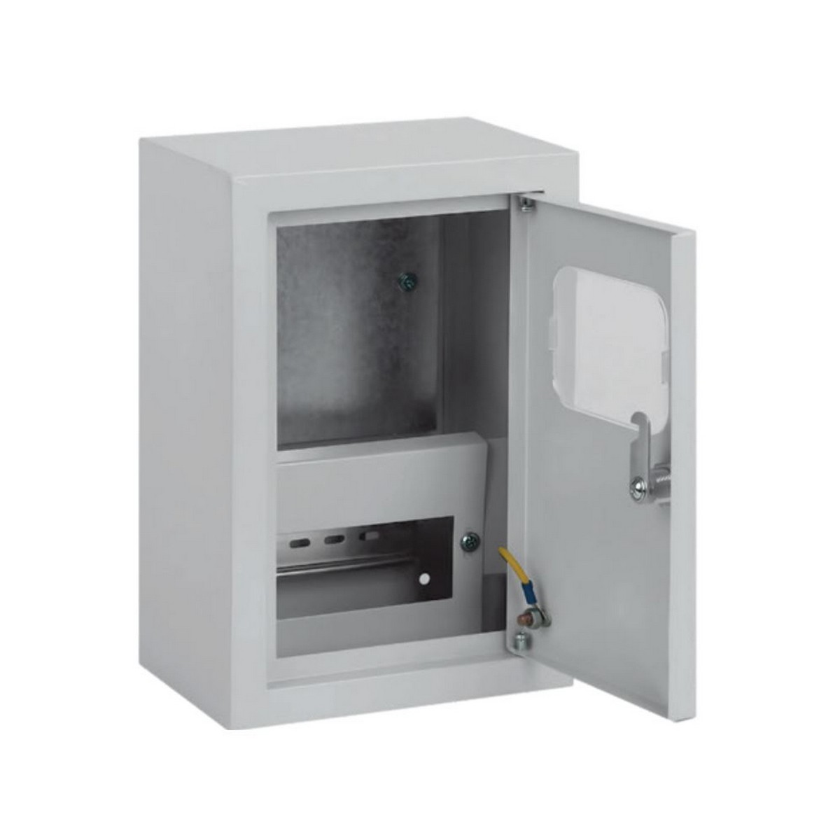 Металлические щиты и корпуса Шкаф учетный навесной ЩУРн-1/6 STEKKER EBX60-3/1/6.1-31 IP31 (285*190*145) сталь ArcaMetal 50703