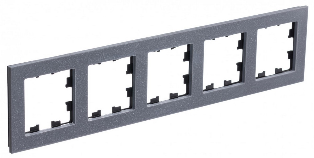 AtlasDesign Рамки Nature Рамка Systeme Electric AtlasDesign Nature Мрамор айс грей 5-ая, универсальная ATN343205