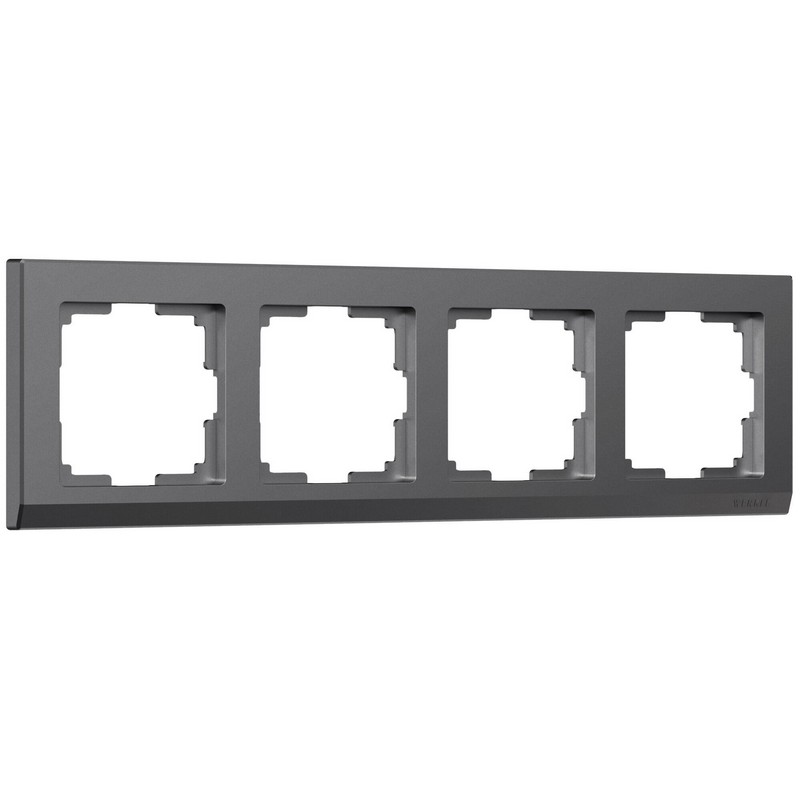 Рамки Werkel Stark Рамка Werkel на 4 поста Stark (графит матовый) W0041864