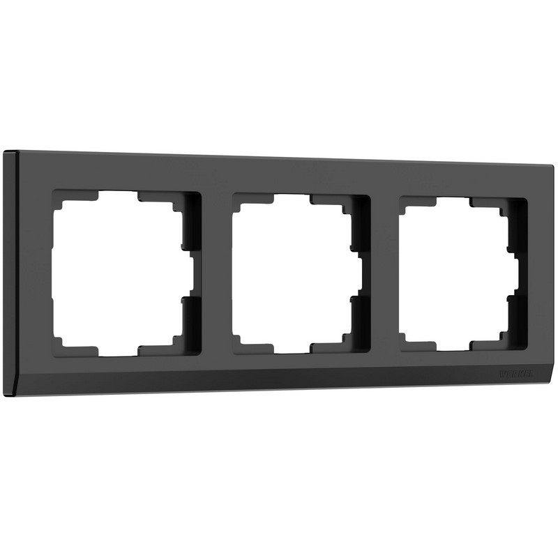 Рамки Werkel Stark Рамка Werkel Stark на 3 поста (черный) W0031808