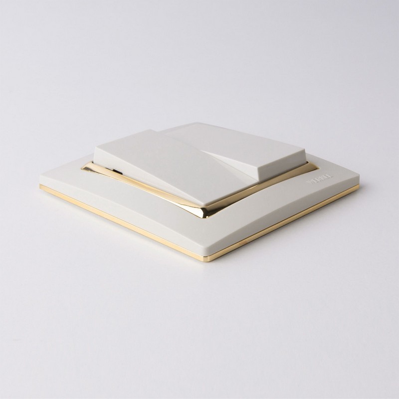 Werkel Слоновая кость механизмы Выключатель Werkel двухклавишный проходной слоновая кость W1122003