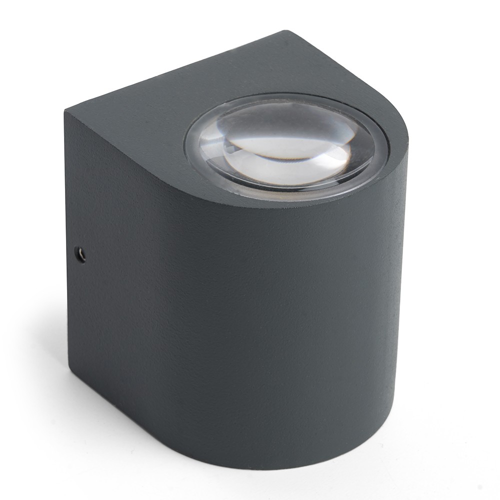 Уличные настенные светильники Светильник уличный светодиодный Feron DH052 6W 400Lm 4000K серый 48474 