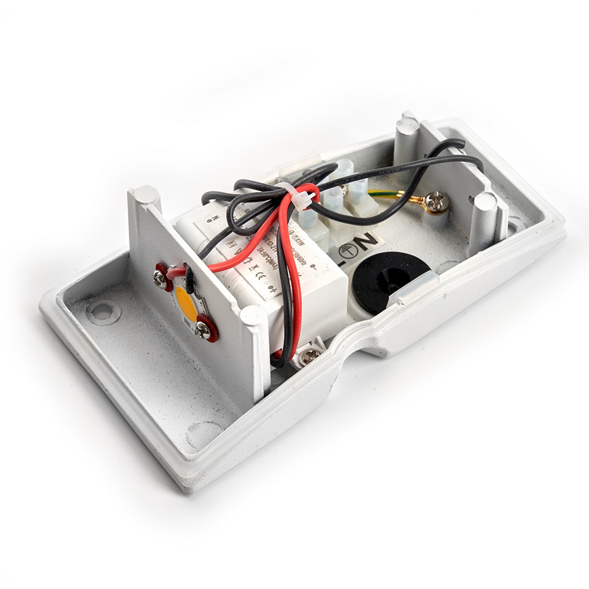 Уличные настенные светильники Светильник уличный светодиодный Feron DH506 6W 170Lm 3000K белый 48365 