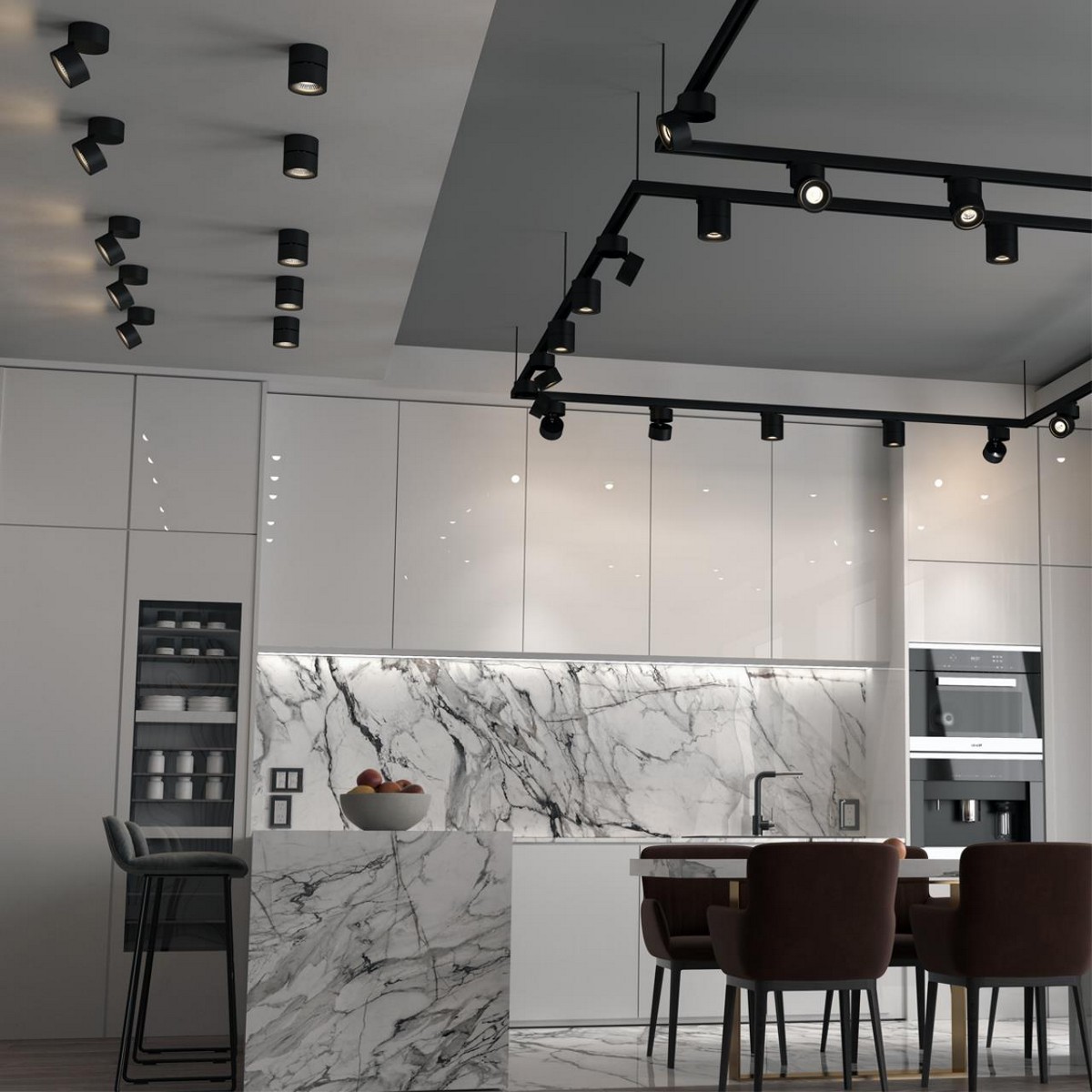 Накладные светодиодные светильники Светильник накладной светодиодный NOVOTECH 358773 GRODA 