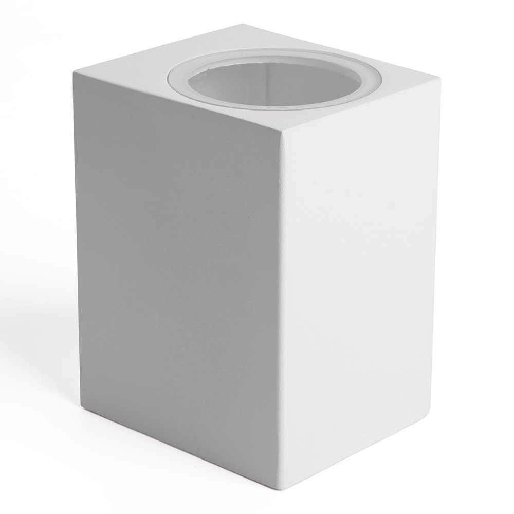 Уличные настенные светильники Светильник садово-парковый Feron DH050 на стену GU10 230V белый 48326