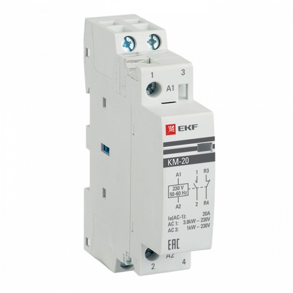 Контакторы Контактор EKF PROxima модульный КМ 20А NО+NC (1 мод.) km-1-20-11 
