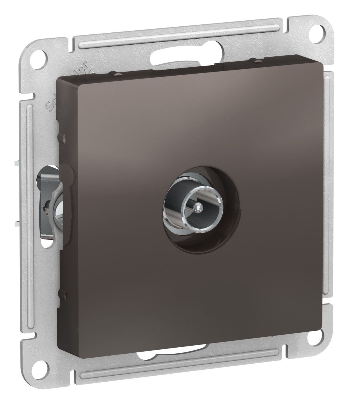 AtlasDesign Мокко Розетка TV Systeme Electric AtlasDesign Мокко проходная 4DB, ATN000692