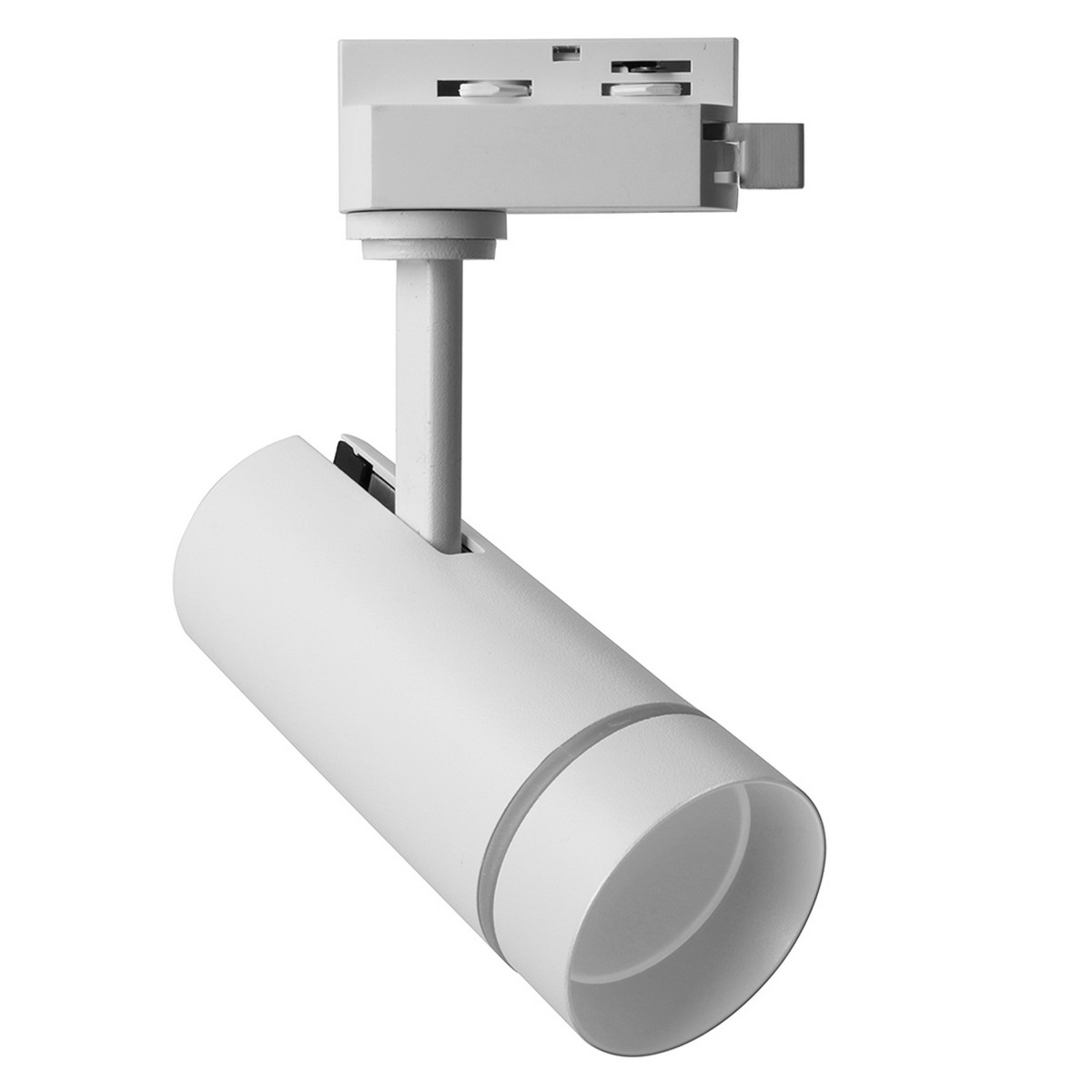 Трековые светодиодные светильники Светодиодный светильник Feron AL106 трековый однофазный 12W 2700K 80 гр. белый 51009 