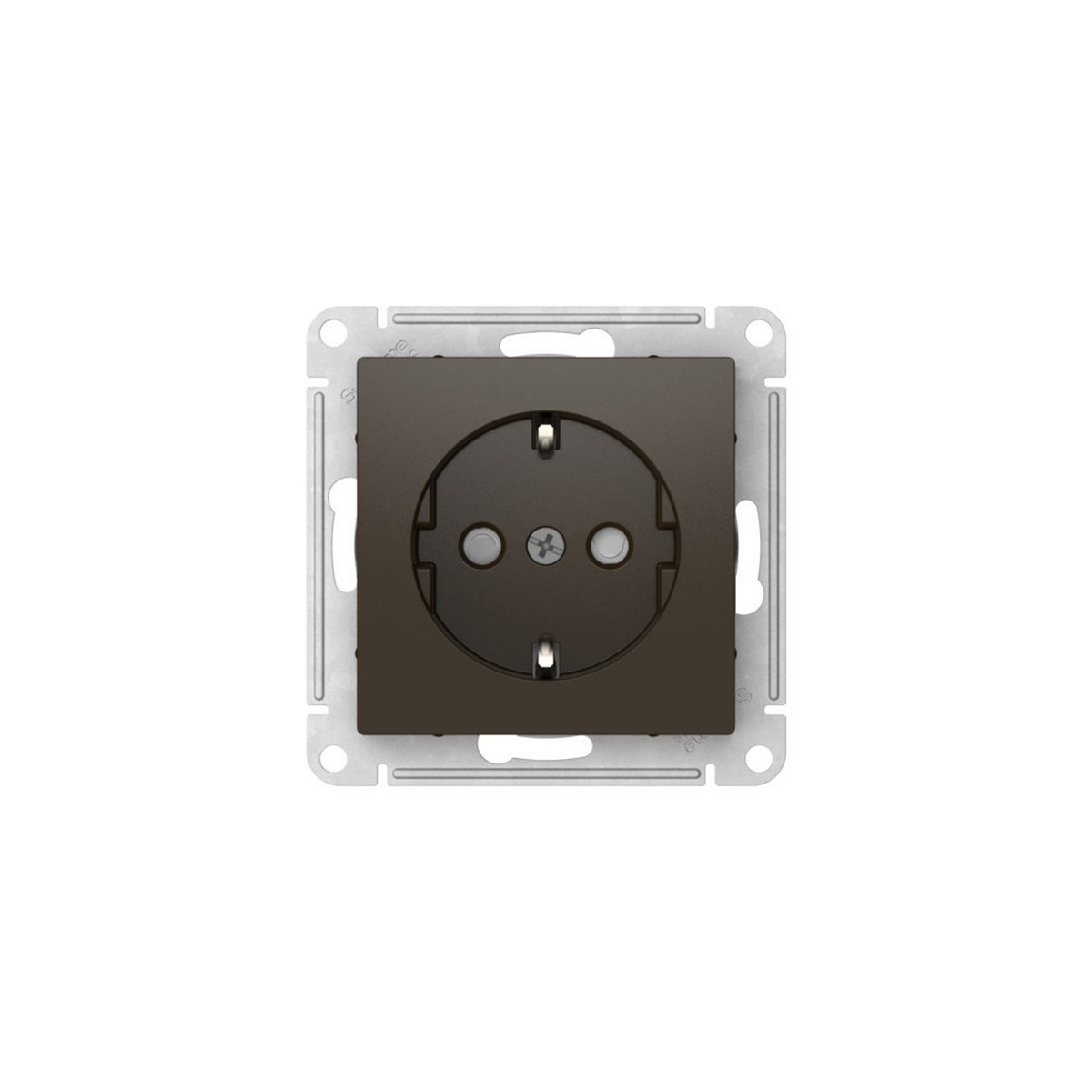 AtlasDesign Мокко Розетка SE AtlasDesign Мокко с заземлением со шторками быстрозажим. клем. ATN000645S