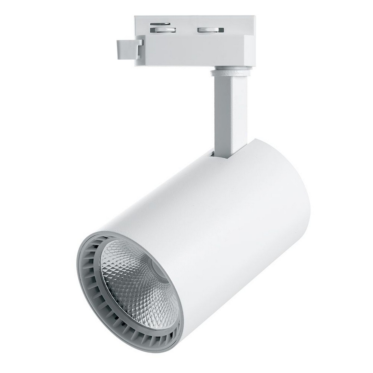 Трековые светодиодные светильники Светодиодный светильник Feron AL102 трековый на шинопровод 12W 4000K 35 градусов белый 29513 