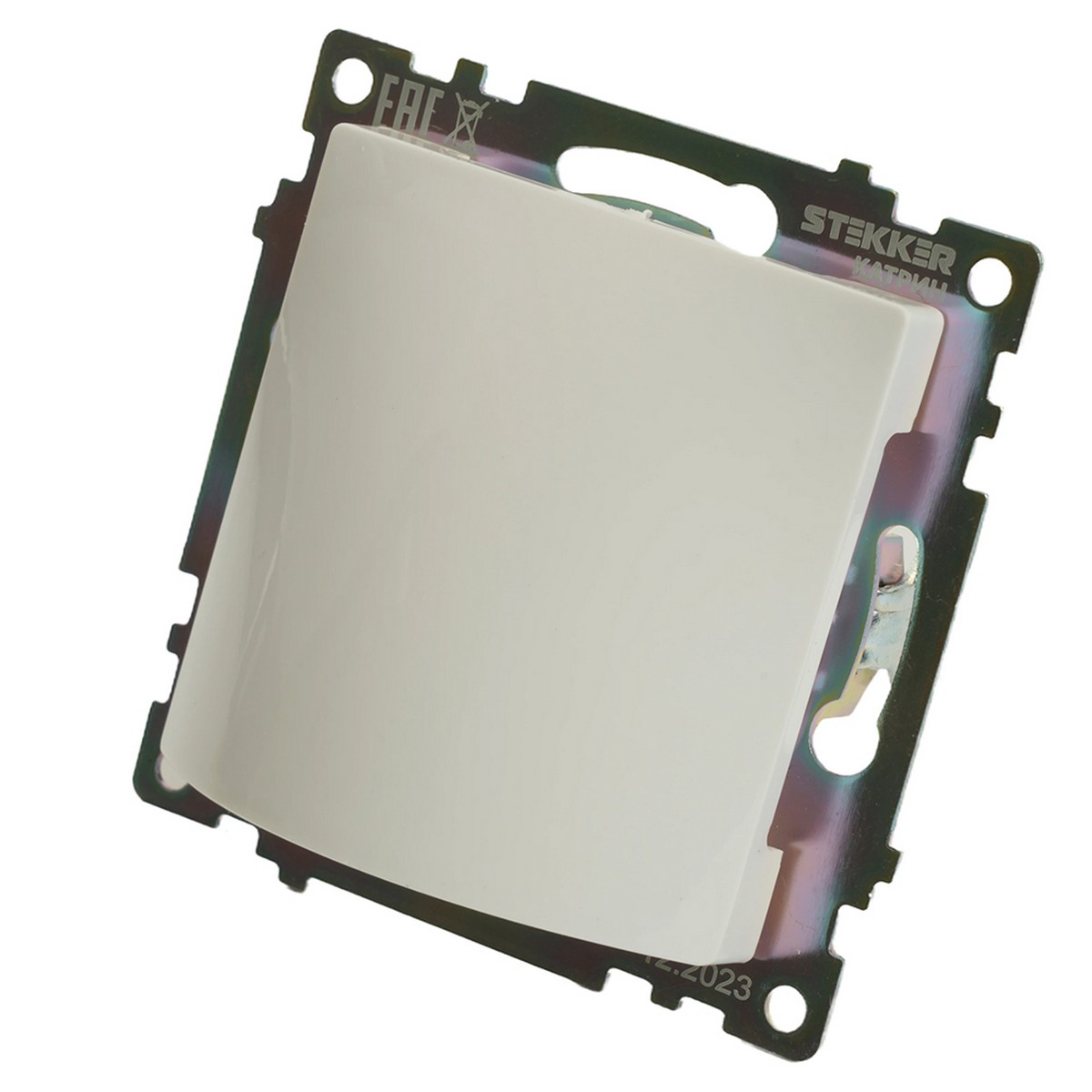 Катрин - Розетки и выключатели Stekker Кабельный вывод STEKKER Катрин белый GLS00-7116-01 49463