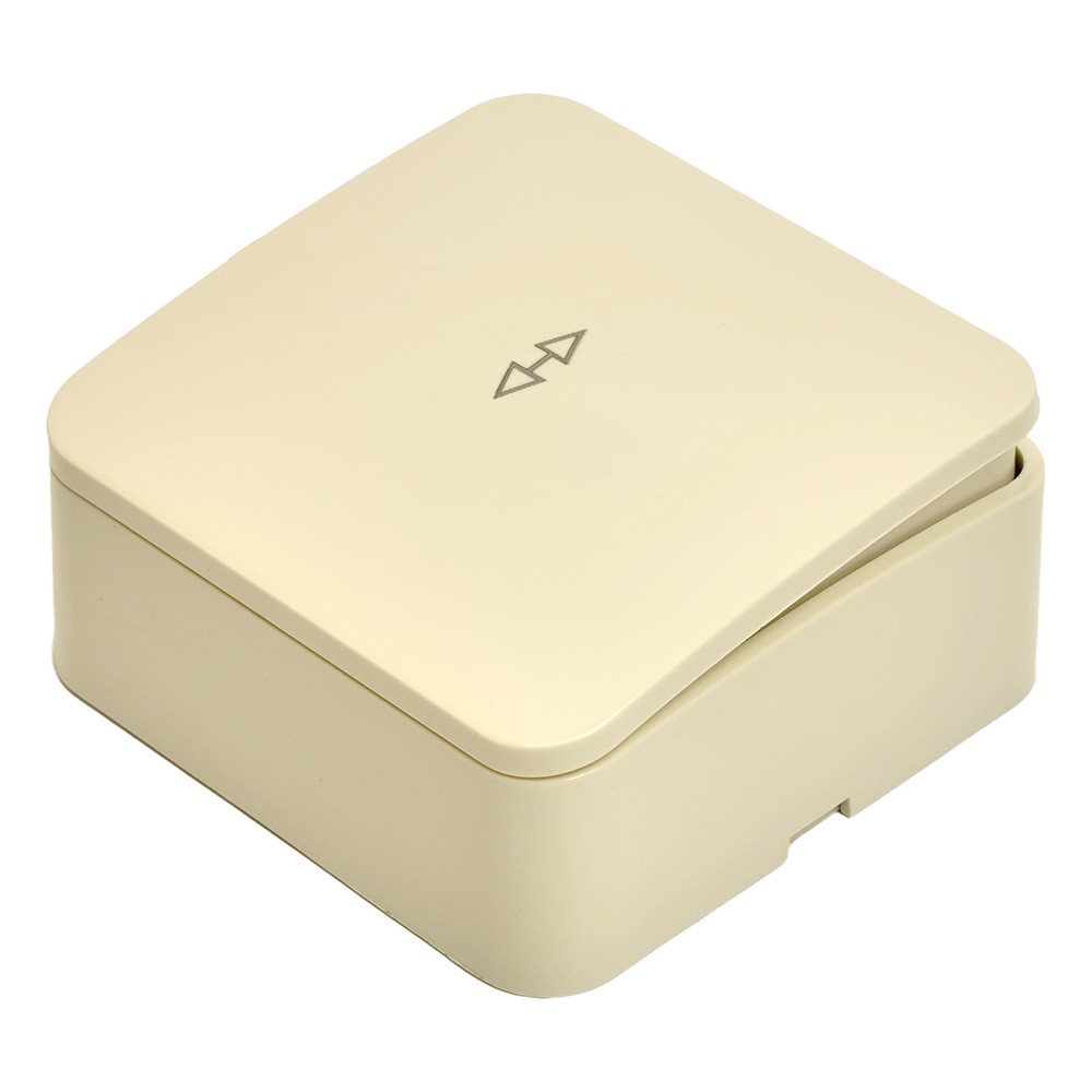 Накладные розетки и выключатели Stekker Переключатель 1-клавишный STEKKER 250В София слоновая кость MSW10-12-04 49478