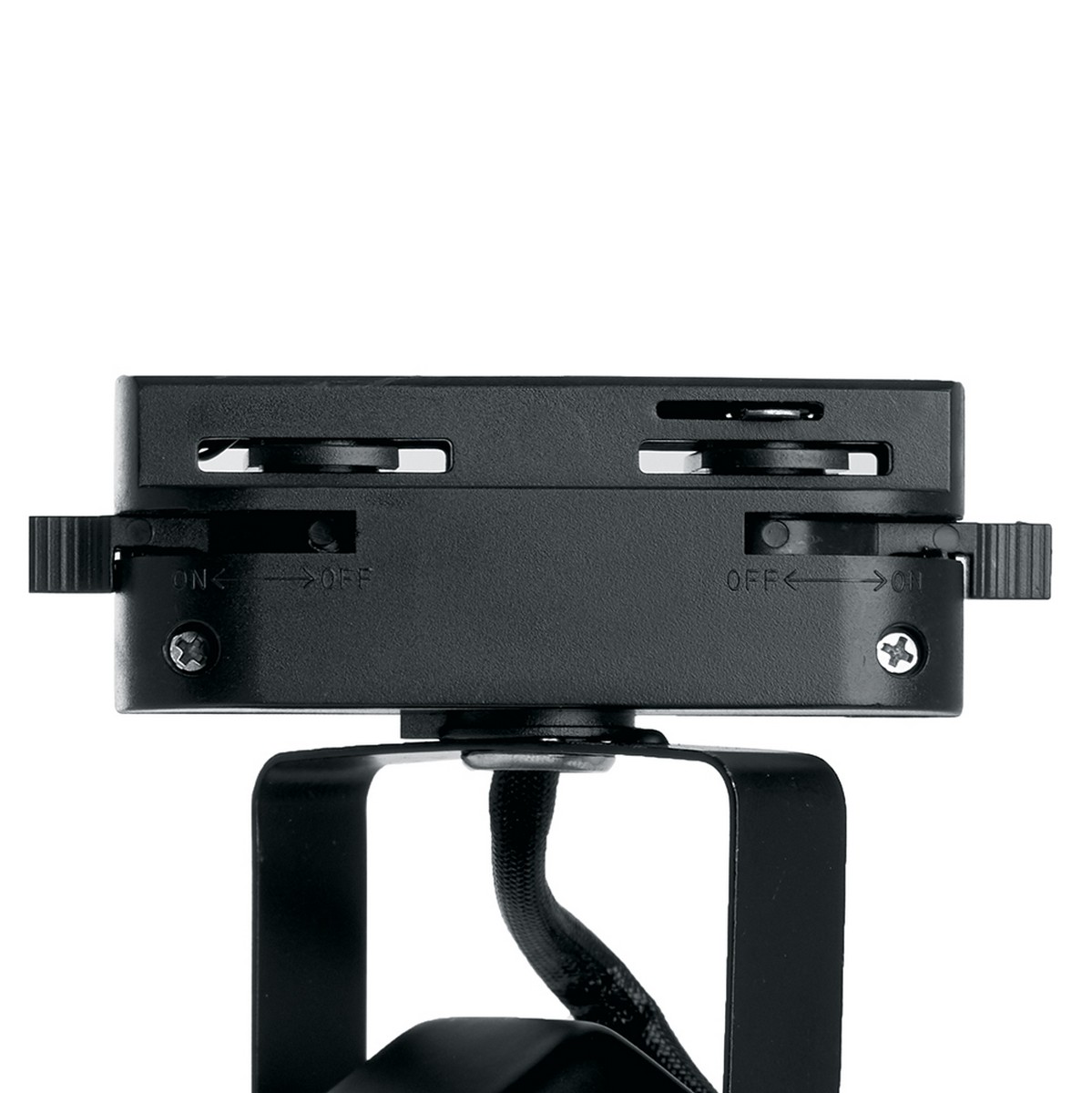 Трековые светодиодные светильники Светильник Feron AL192 трековый на шинопровод под лампу GU10 черный 41594 