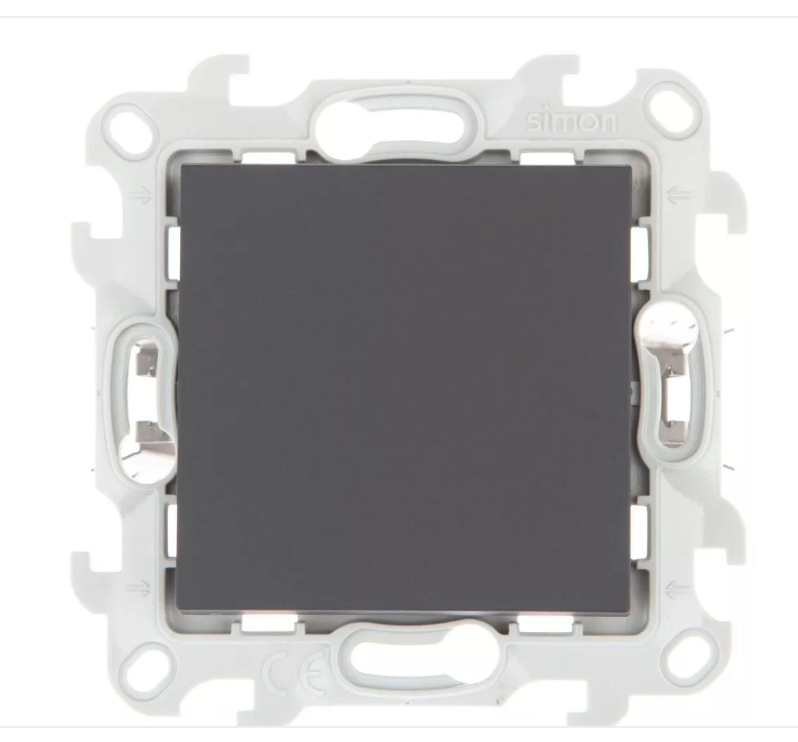 Simon 24 - Розетки и выключатели Розетки и выключатели Simon 24 Графит