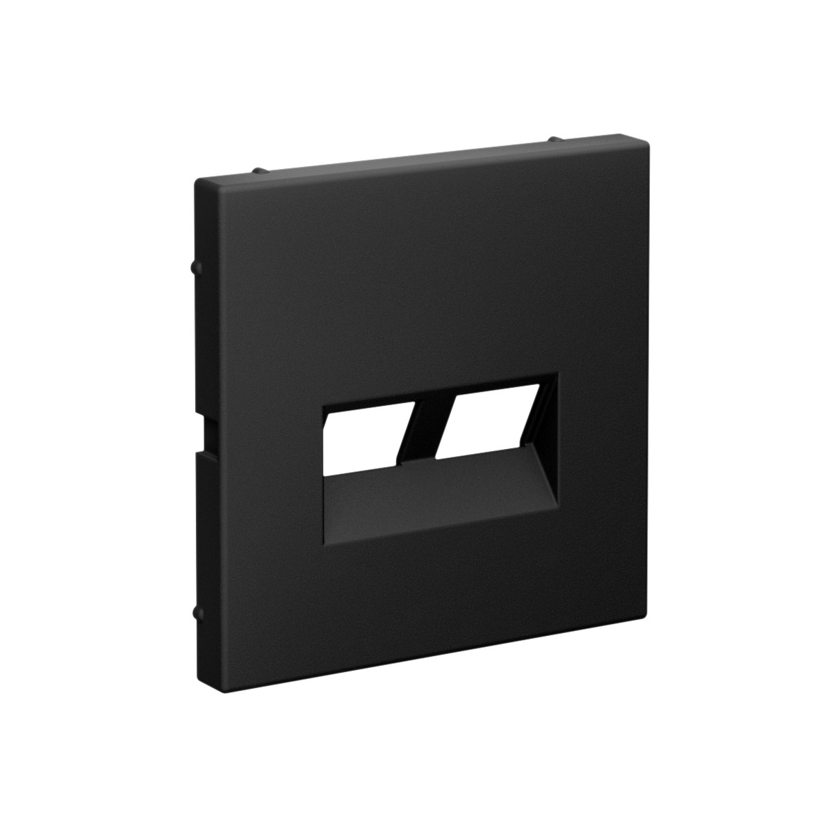 ArtGallery Карбон Накладка Systeme Electric ArtGallery Карбон двойная Keystone