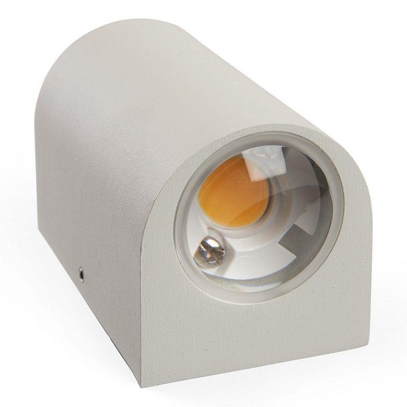 Уличные настенные светильники Светильник уличный светодиодный Feron DH053 2*5W 800Lm 3000K белый 48479 