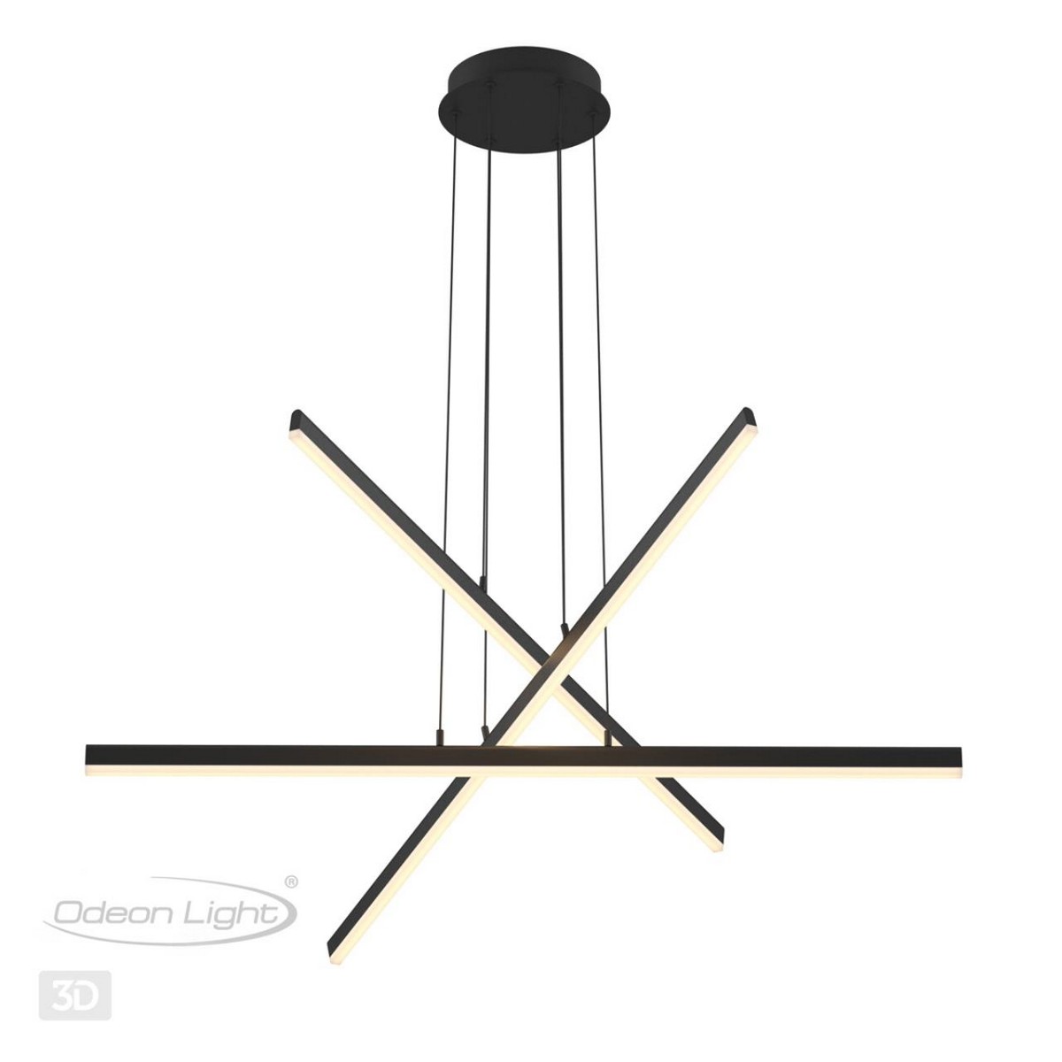 Подвесные светодиодные светильники Подвесной светильник ODEON LIGHT 3890/48L RUDY 