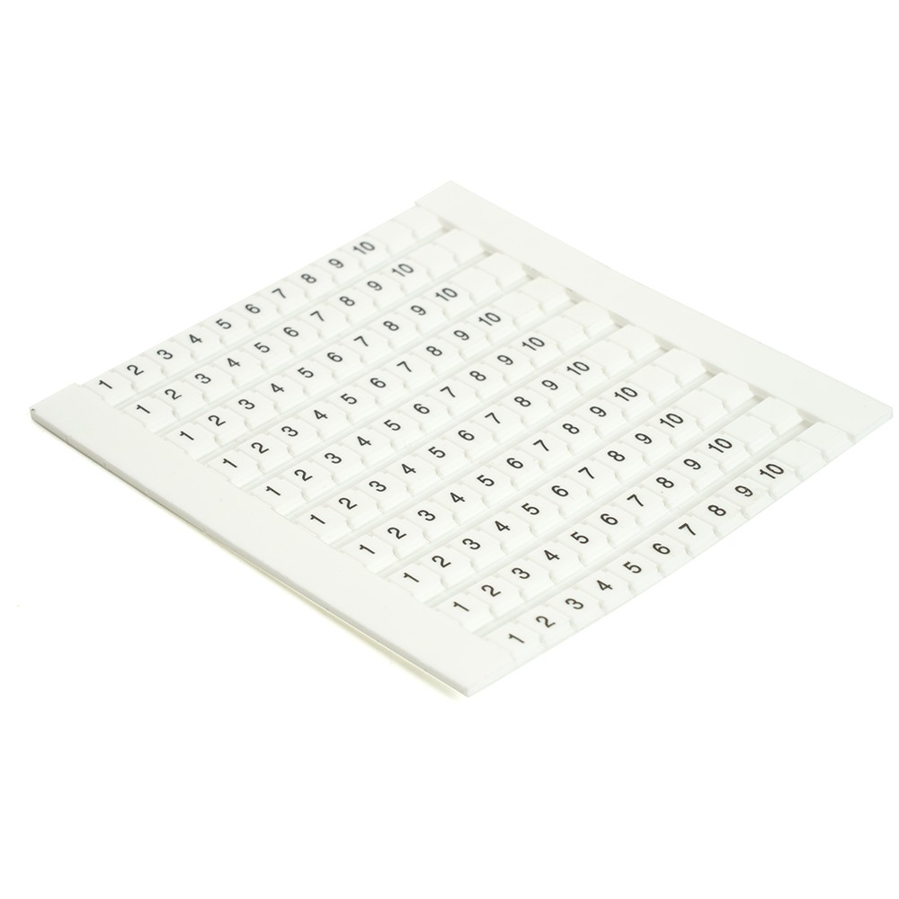 Маркеры для ЗНИ (JXB ST) с нумерацией 1-10 LD556-5 STEKKER 49210