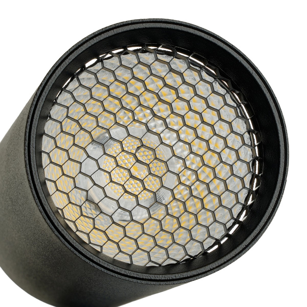 Трековые светодиодные светильники Светодиодный светильник Feron AL128 трековый однофазный 10W 4000K 35 градусов черный 48917 