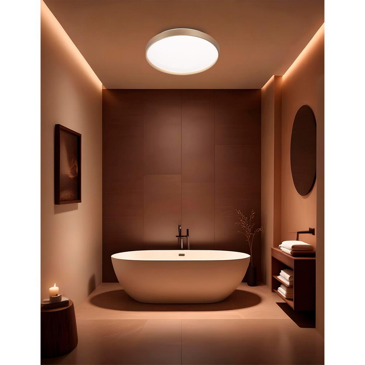 Управляемые светодиодные светильники и люстры Настенно-потолочный светильник СОНЕКС 7783/DL GABY 