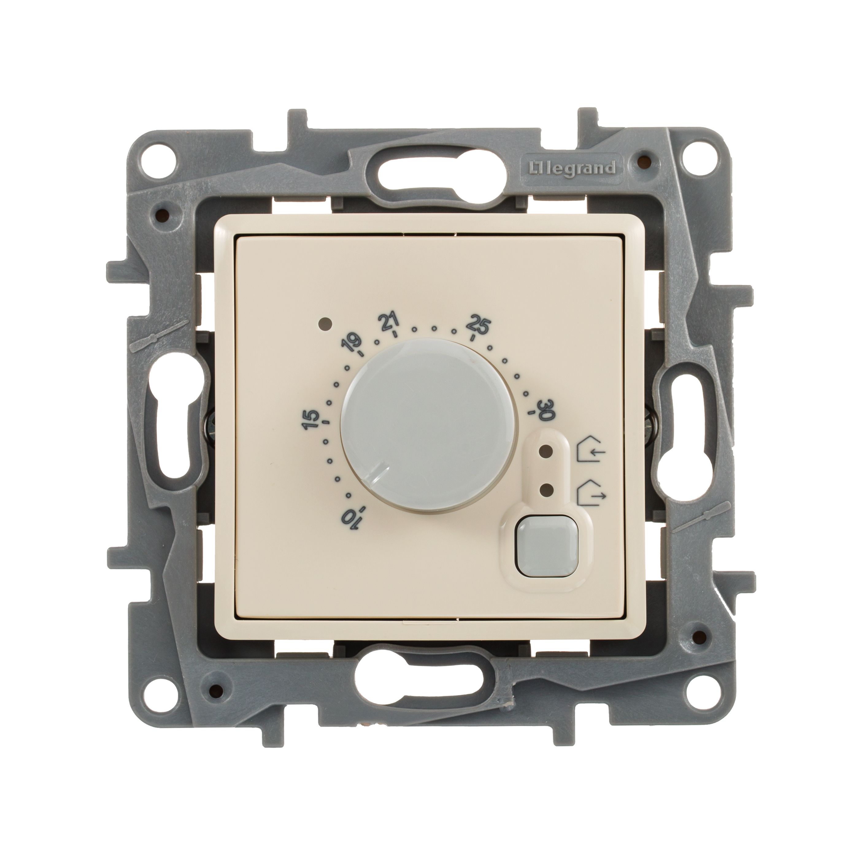 Legrand Etika Слоновая кость Термостат Legrand Etika слоновая кость д/пола 672330