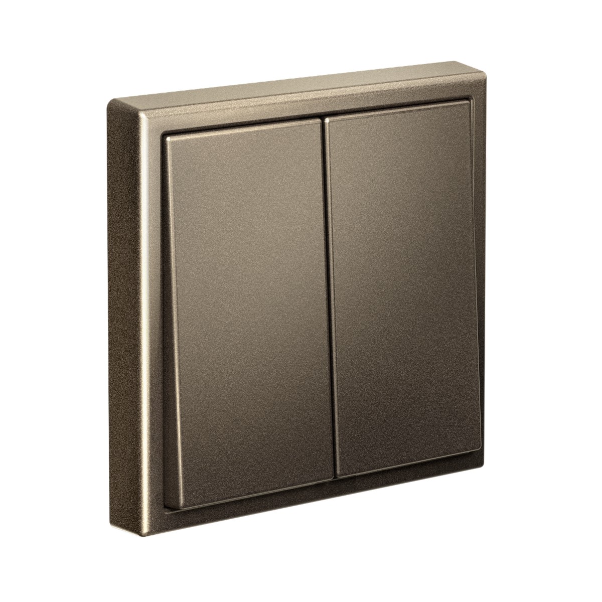 ArtGallery Мокко Выключатель SE ArtGallery Мокко 2-клавишный кнопочный, быстрозажим. клем. GAL000617S