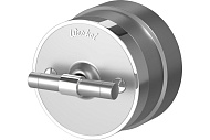 Выключатель Werkel одноклавишный Vintage (серебро матовый/хром) W5812054