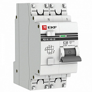 Дифавтомат EKF PROxima АД-32 (C) 1P+N 32А/30мА тип АС 4,5кА электронный DA32-32-30-pro