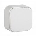 Legrand Quteo - Розетки и выключатели Накладные Розетки и выключатели Legrand Quteo Белый