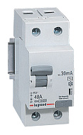 УЗО Legrand RX3 2P 63A 100mA (AC) 402030