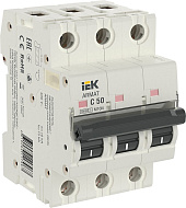 Автоматический выключатель IEK ARMAT M10N 3P C 50А AR-M10N-3-C050