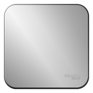 Переключатель SE Blanca 1-клавишный Алюминий наружный изолир. пластина BLNVA106013
