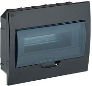 Корпус пластиковый IEK KREPTA 3 ЩРВ-П-12 IP41 черный скрыт.монтаж MKP12-V-12-41-K02