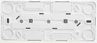 Розетка 3-ая Systeme Electric Этюд наружный Белый с/з со шторками 16А 250B PA16-012B